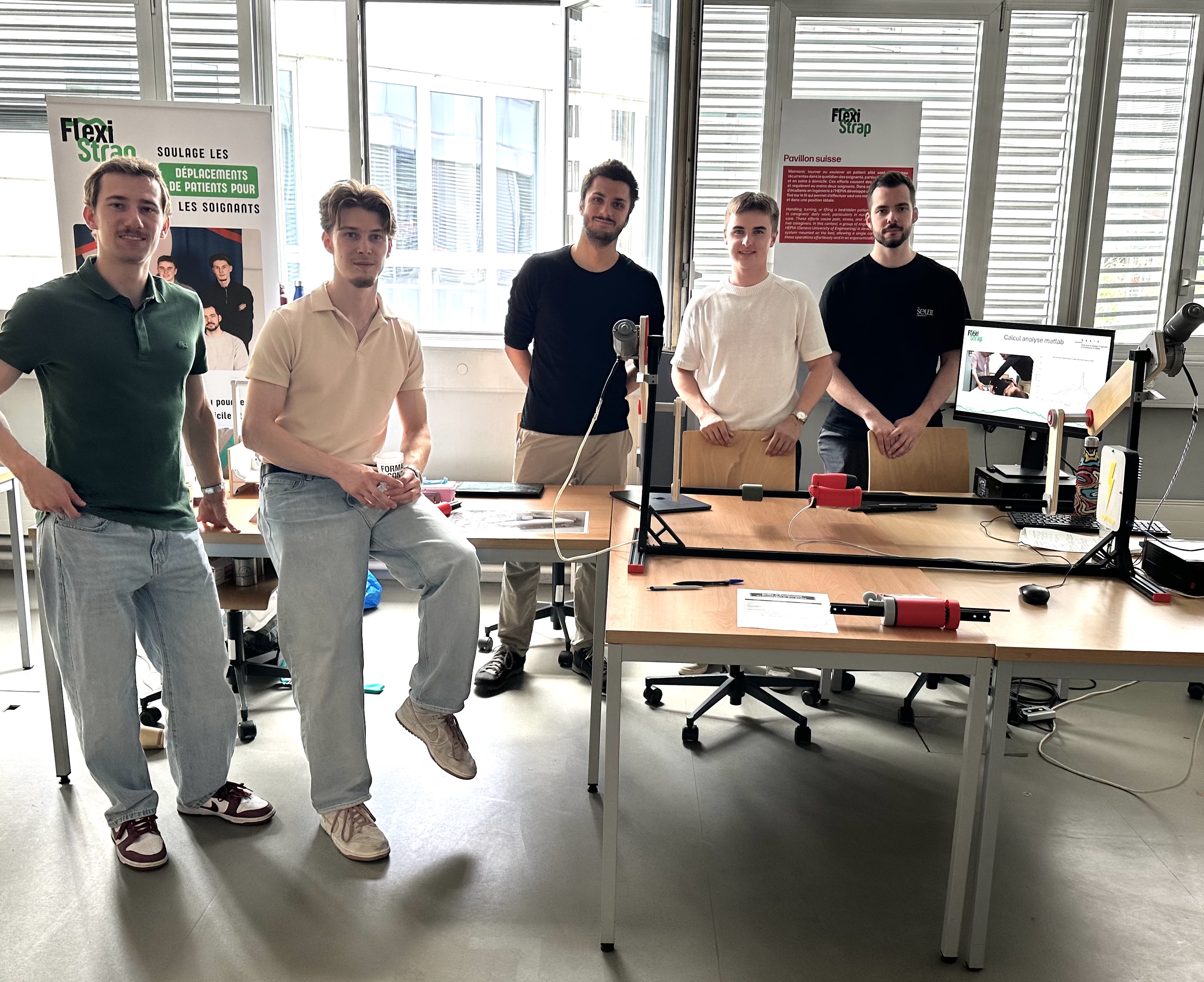Présentation publique du prototype à l'HEPIA